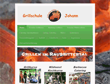 Tablet Screenshot of grillschule-johann.de